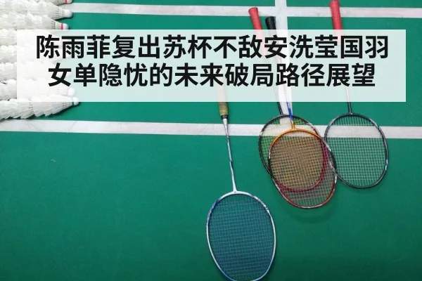 陈雨菲复出苏杯不敌安洗莹国羽女单隐忧的未来破局路径展望
